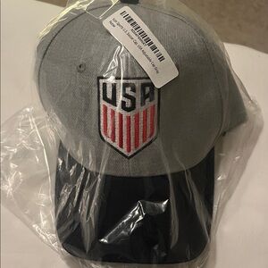ICON Gray and Black USA Shield Hat